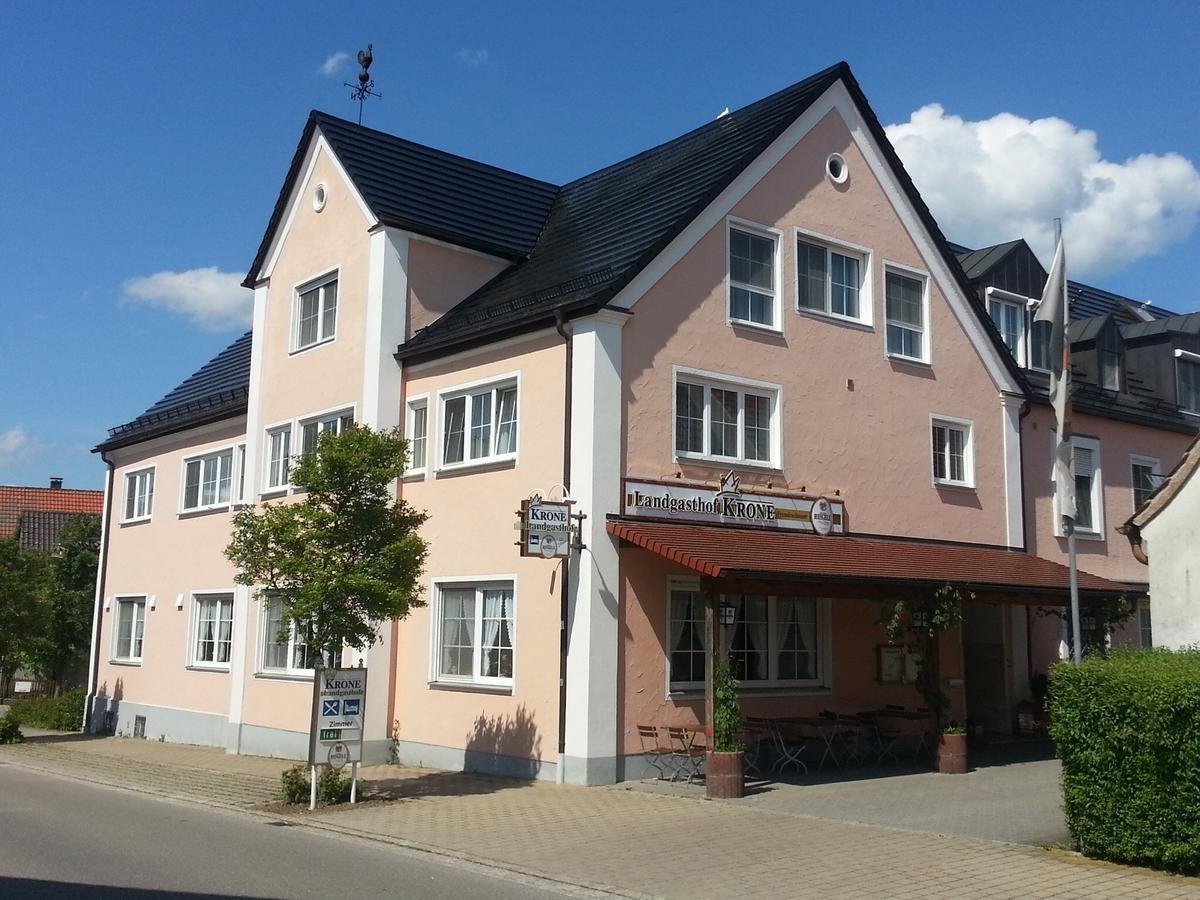 Landgasthof Krone Offingen Exterior foto